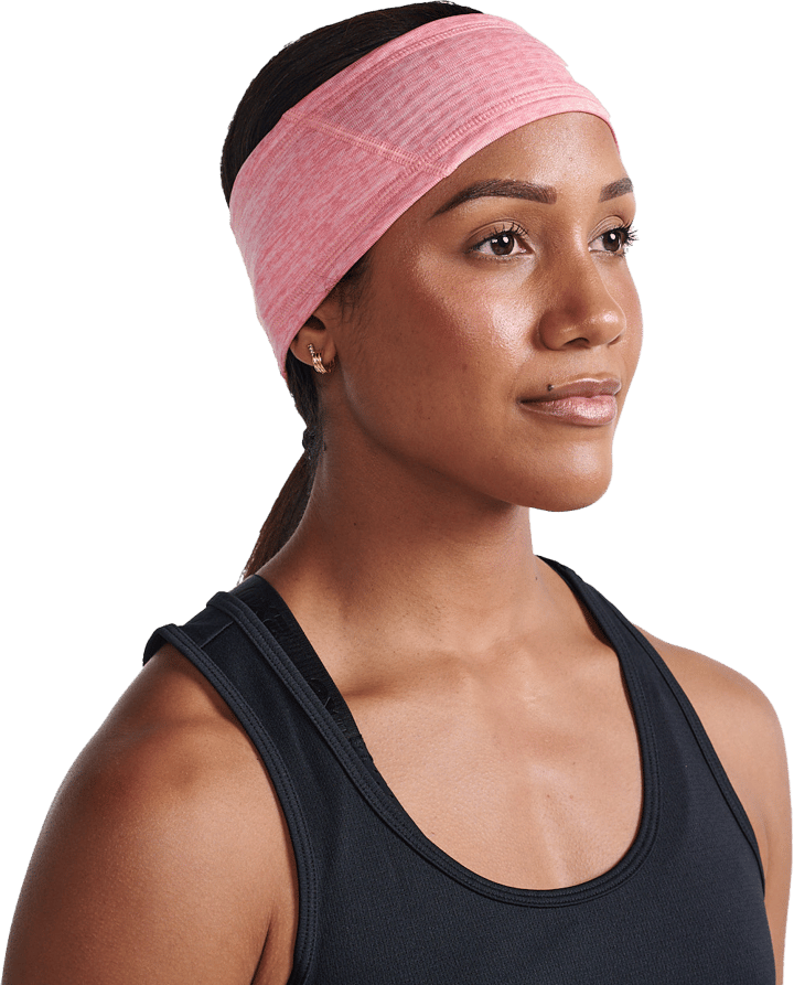 2XU Ignition Headband Pink Glow/White Reflective 2XU