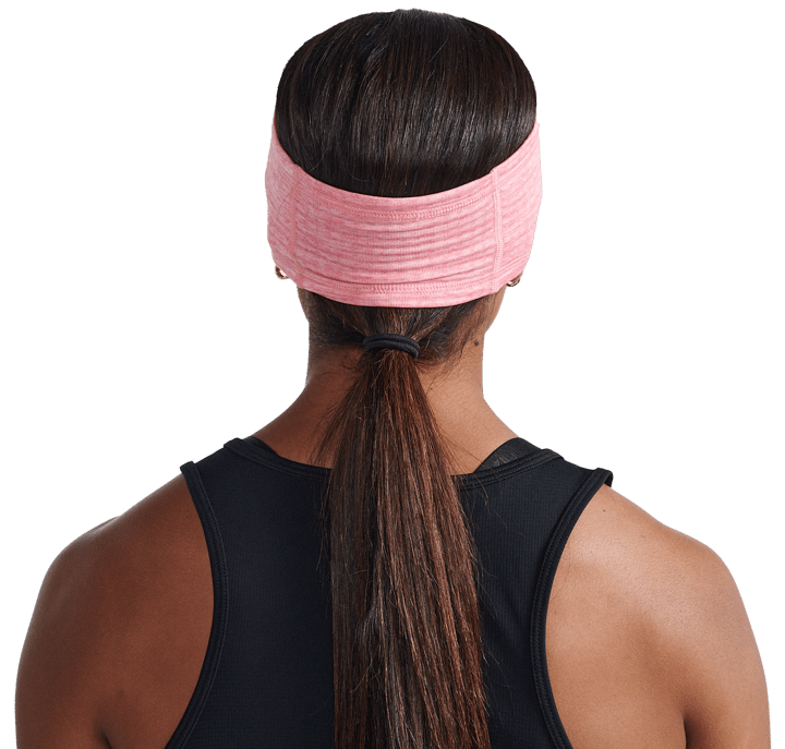 2XU Ignition Headband Pink Glow/White Reflective 2XU