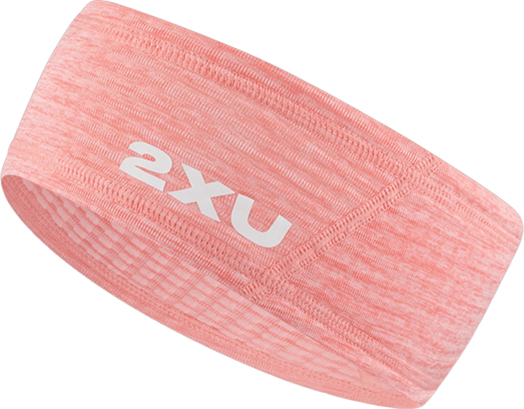 2XU Ignition Headband Pink Glow/White Reflective