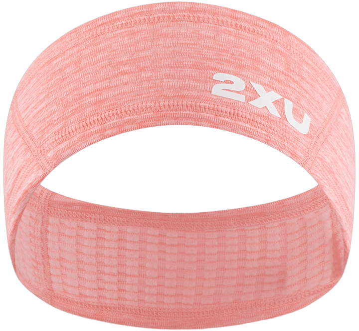 2XU Ignition Headband Pink Glow/White Reflective 2XU