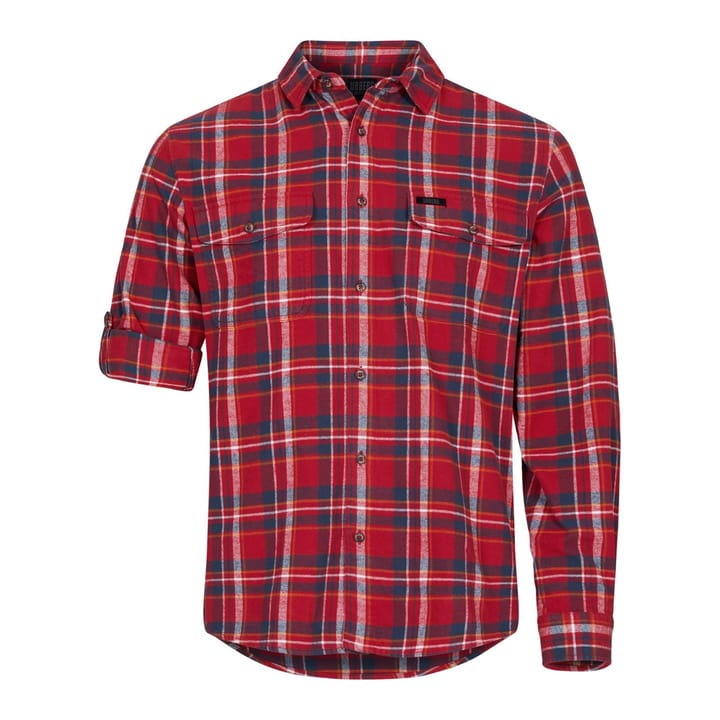 Urberg Men's Trollstein LS Flannel Shirt Rio Red Urberg