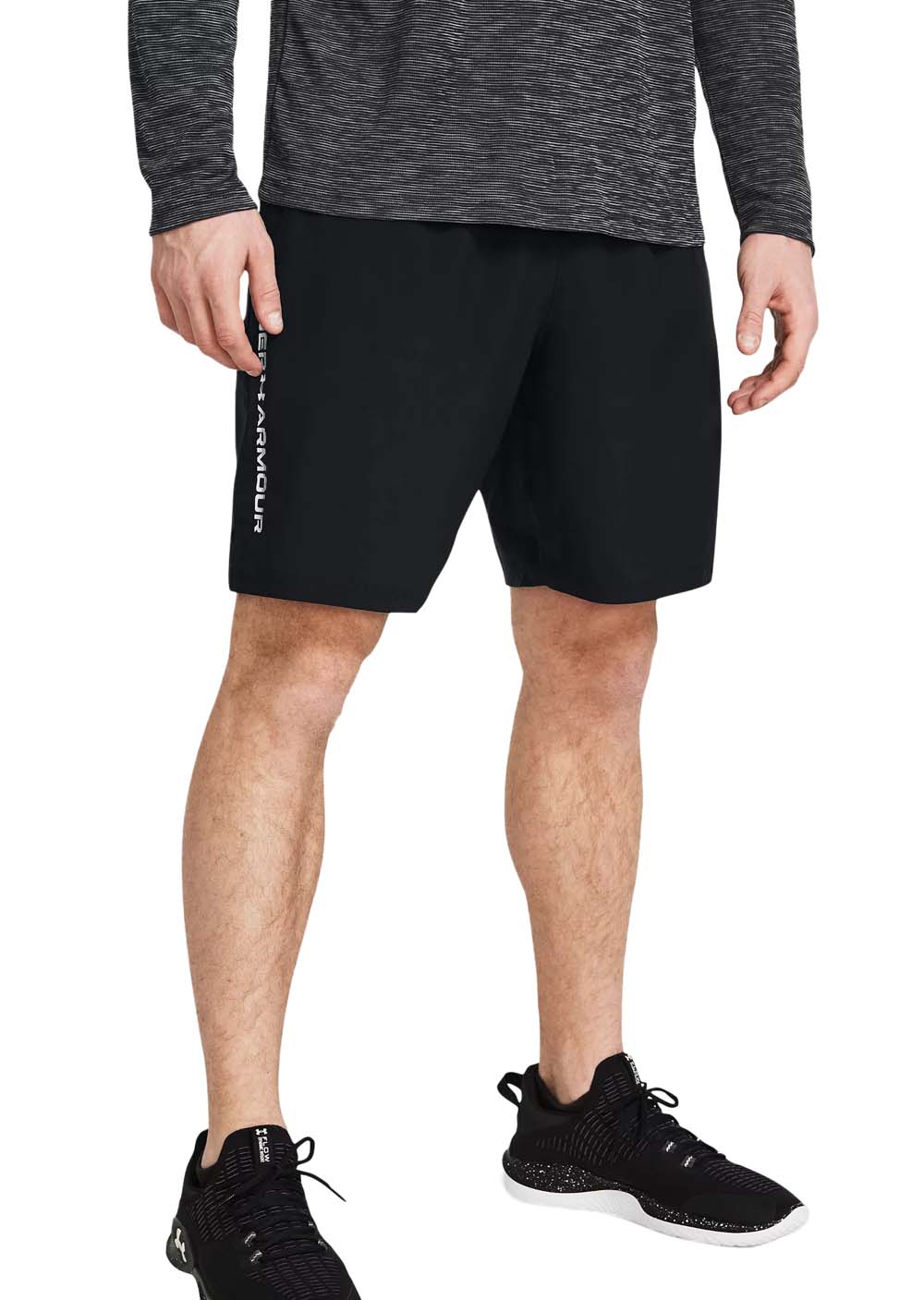 Under Armour Men’s UA Tech Woven Wordmark Shorts Black