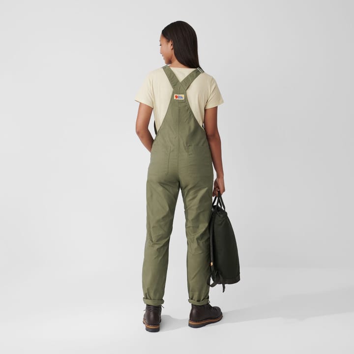 Fjällräven Women's Vardag Dungaree Trousers Dusty Rose Fjällräven