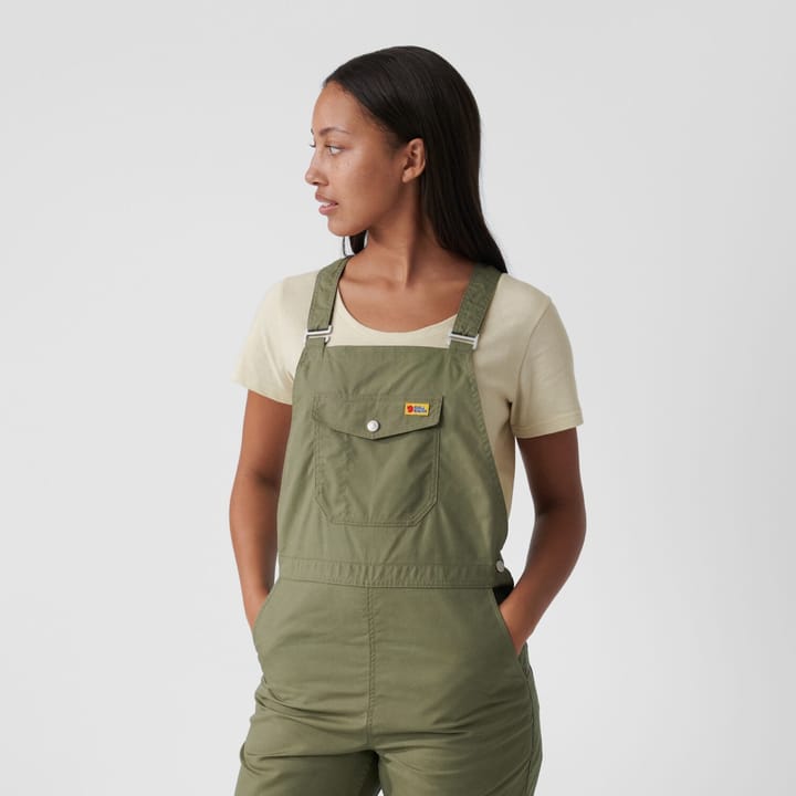 Fjällräven Women's Vardag Dungaree Trousers Dusty Rose Fjällräven