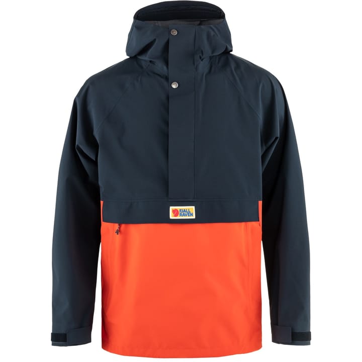 Fjällräven Men's Vardag Hydratic Anorak Dark Navy-Flame Orange Fjällräven