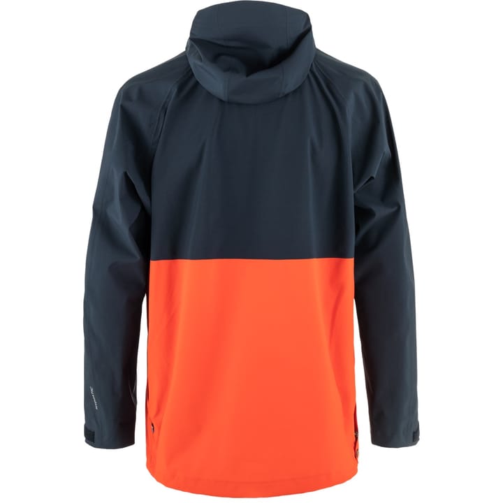 Fjällräven Men's Vardag Hydratic Anorak Dark Navy-Flame Orange Fjällräven