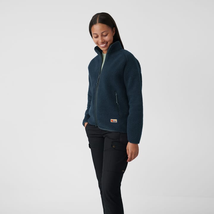 Fjällräven Women's Vardag Pile Fleece Black Fjällräven