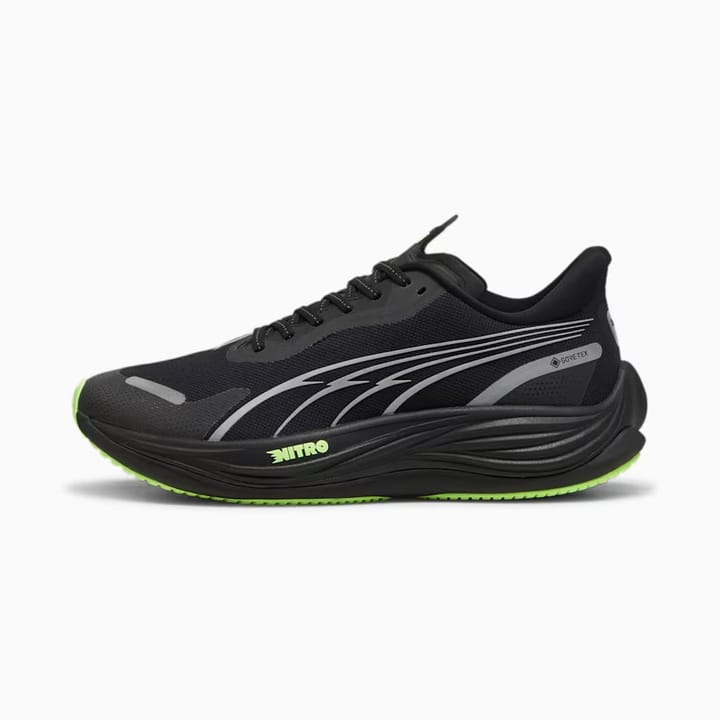 Puma Velocity Nitro 3 Gtx Puma Black-puma Silver-fizzy Apple Puma