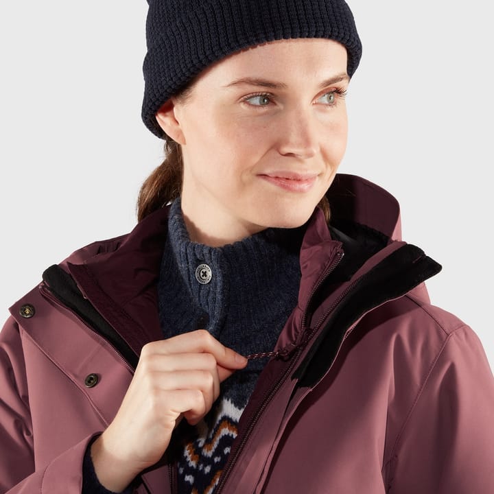 Fjällräven Women's Visby 3 in 1 Jacket Black Fjällräven