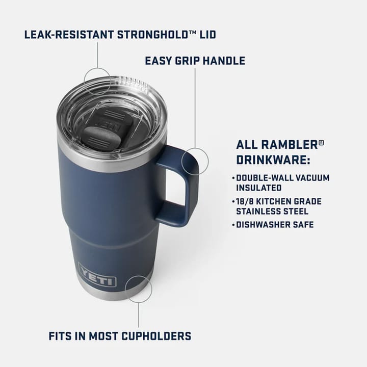 Yeti Rambler 591 ml Travel Mug Tropical Pink Yeti