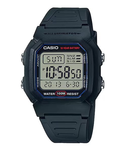 Casio Timeless W-800H Black