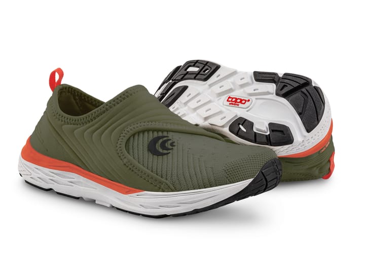 Topo Athletic Vibe W Olive / Orange Topo Athletic