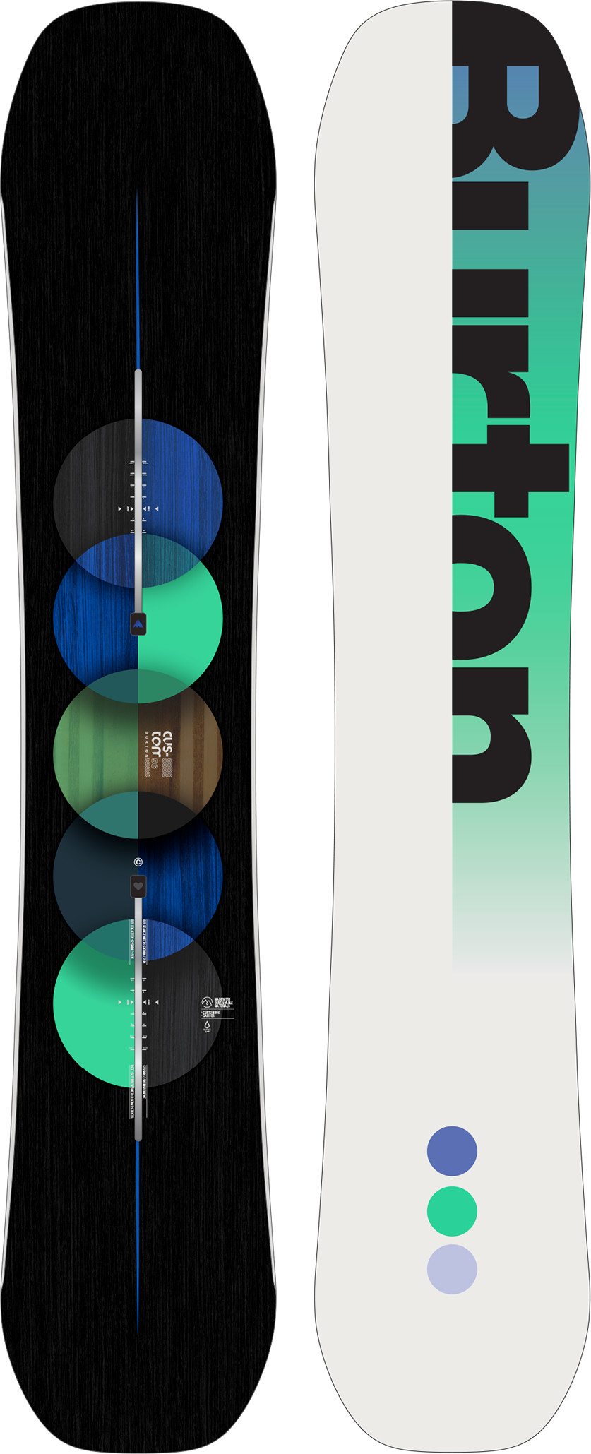 Burton Men’s Custom Camber Snowboard Graphic