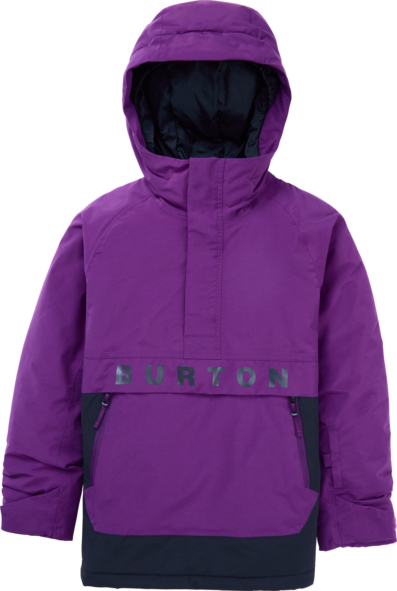 Burton Kids Frostner Anorak Imperial Purple/true Black