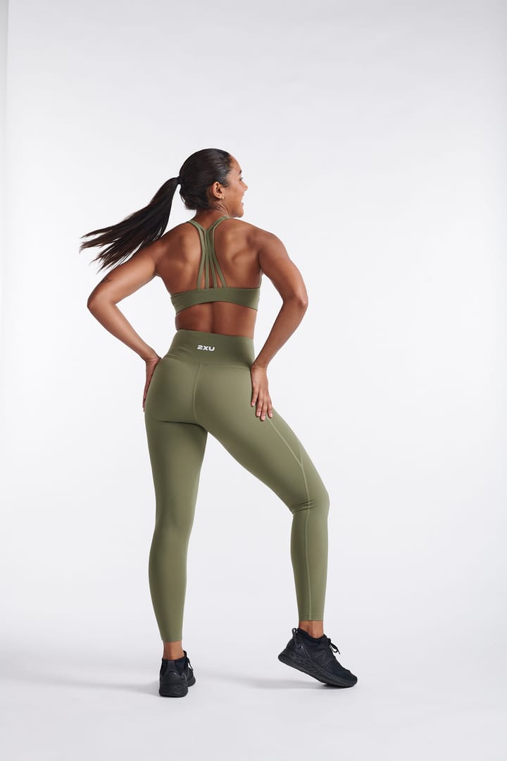 2XU Women's Form Hi-Rise Comp Tights Hunter Green/Hunter Green 2XU