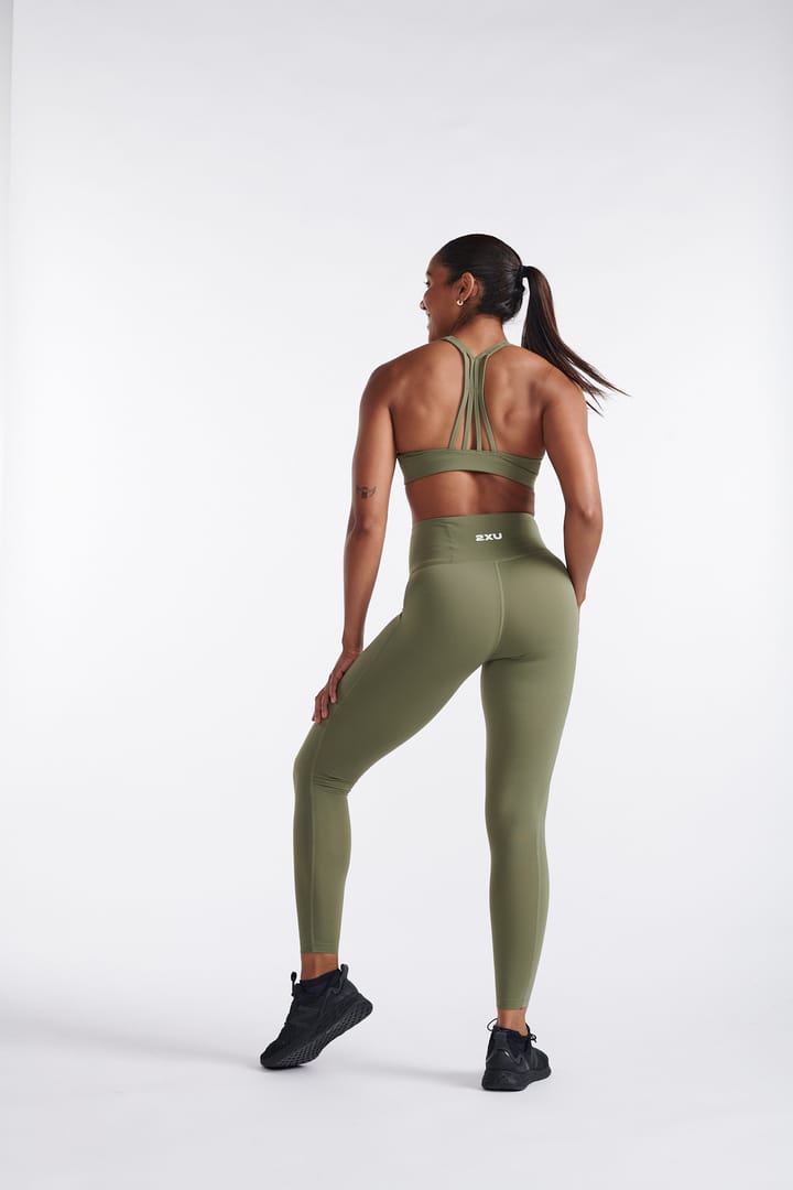 2XU Women's Form Hi-Rise Comp Tights Hunter Green/Hunter Green 2XU