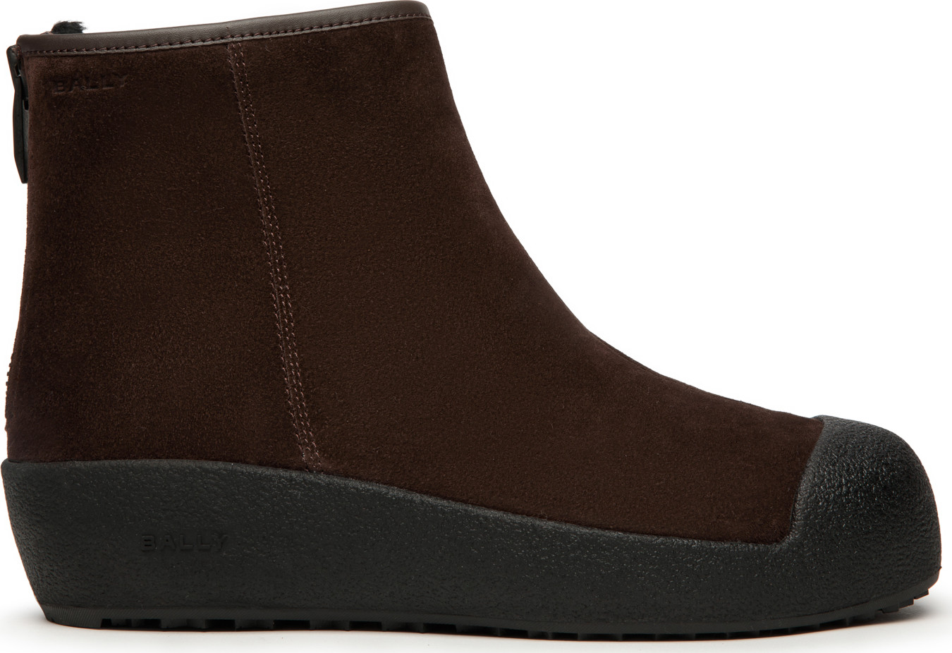 Bally Men’s Guard Iii M Suede Calf Ebano