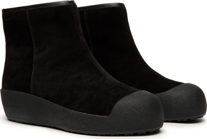 Bally Women's Guard Iii L Suede Calf Black Bally