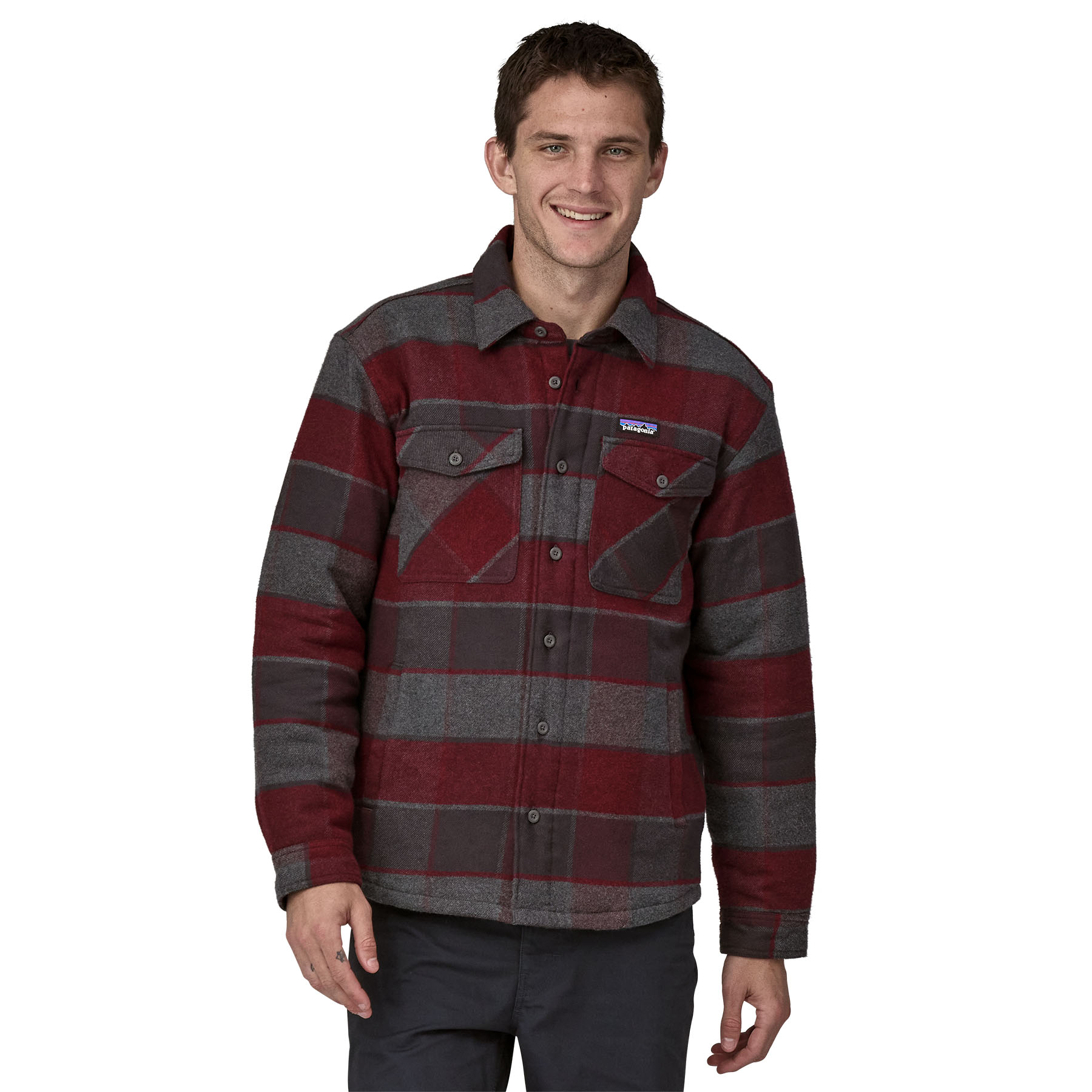 Patagonia men's insulated fjord flannel jacket online