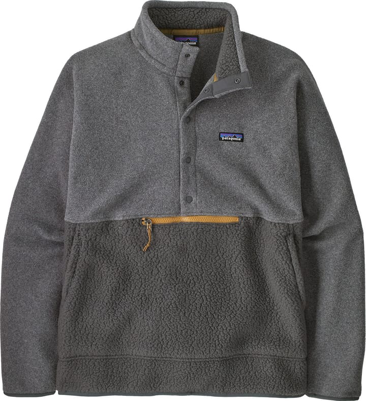 Patagonia Men's Retro Pile 1/2 Snap  Forge Grey Patagonia