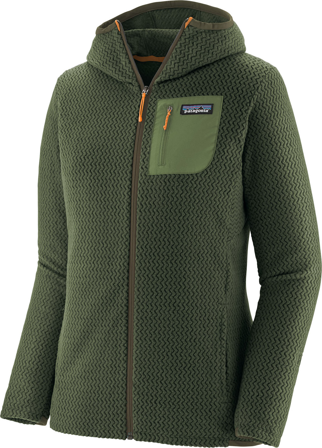 Patagonia Women’s R1 Air Full-Zip Hoody Torrey Pine Green