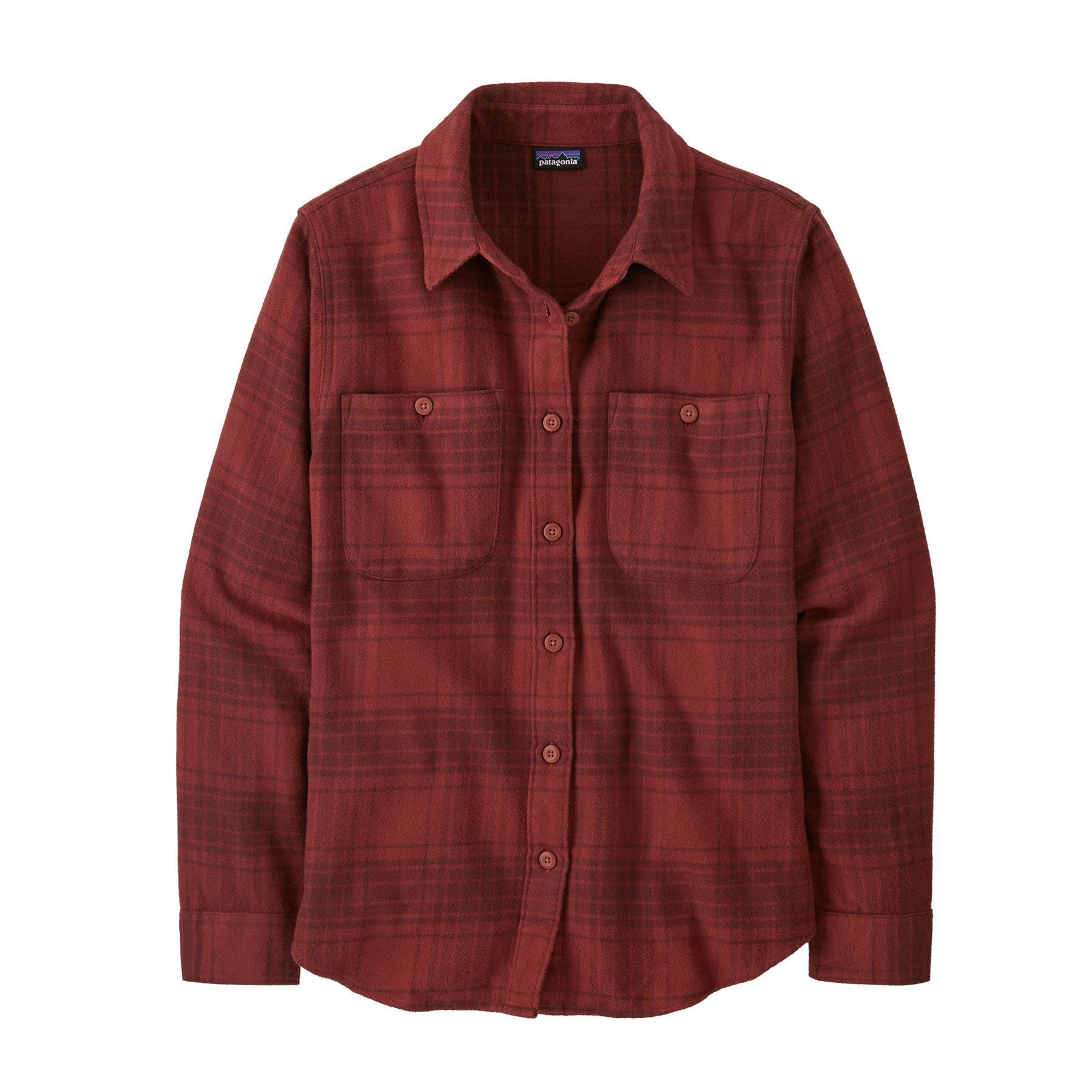 Patagonia Women’s Fjord Flannel Shirt Cascade/Oxide Red