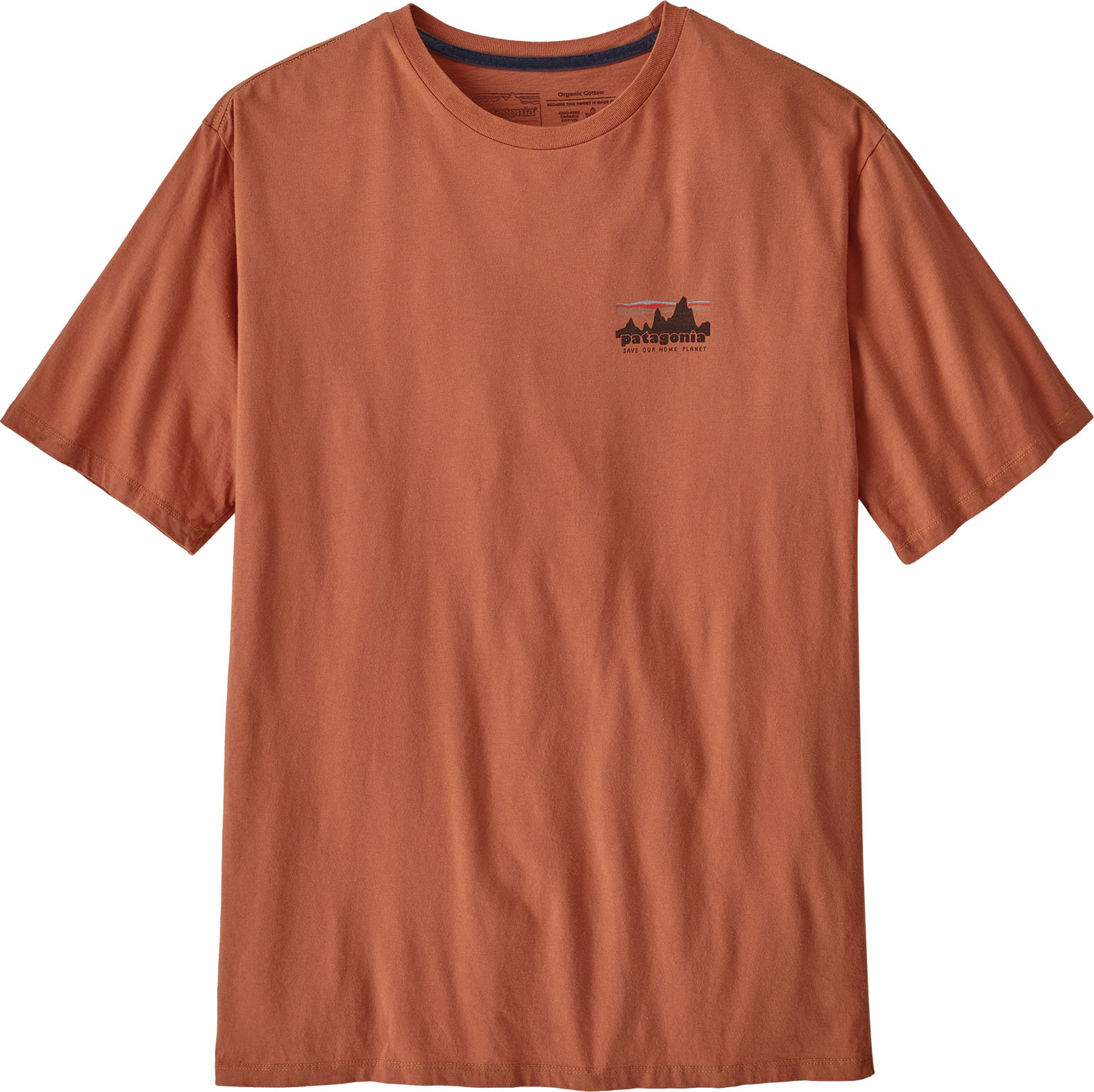 Patagonia Men’s 73 Skyline Organic T-Shirt Sienna Clay