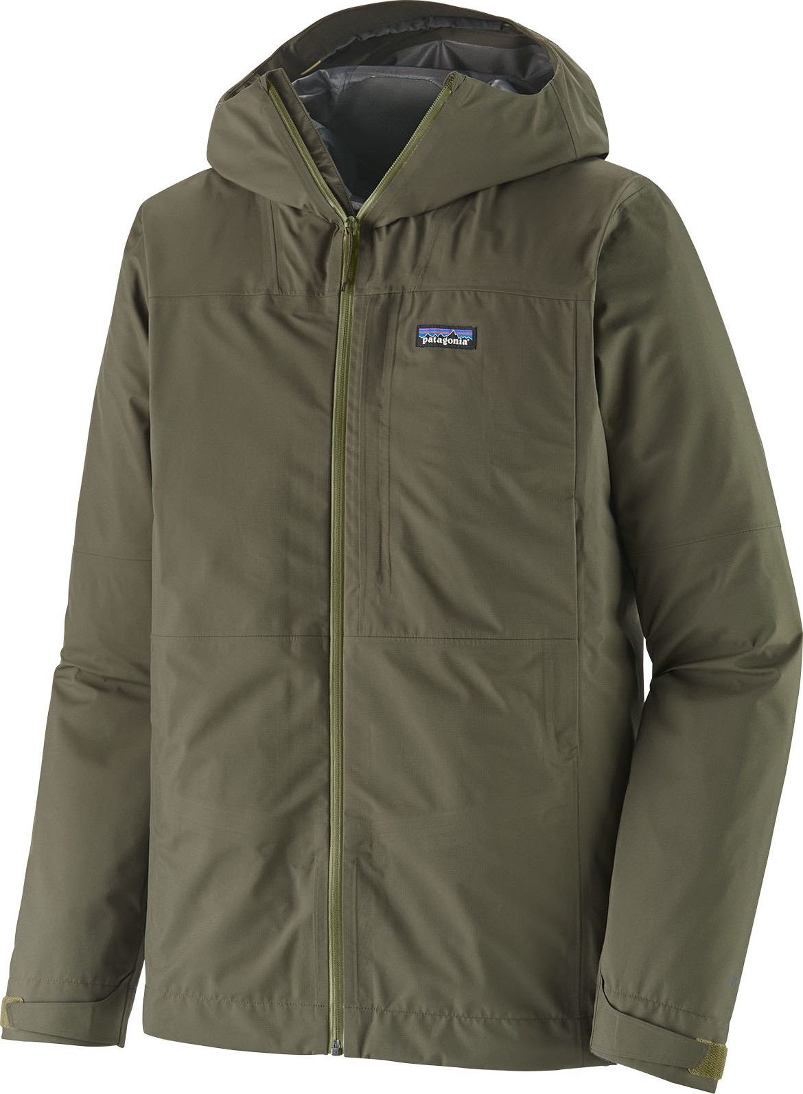 Patagonia Men's Boulder Fork Rain Jacket Basin Green