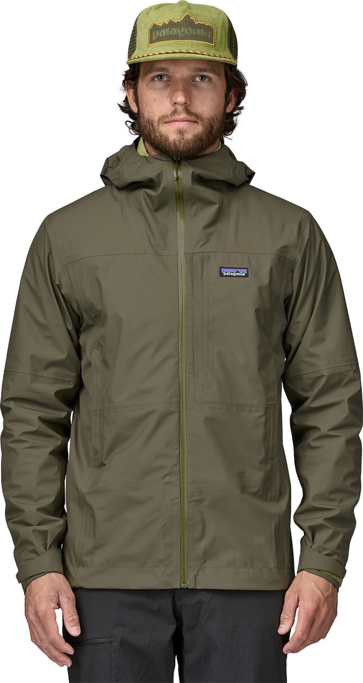 Patagonia Men's Boulder Fork Rain Jacket Basin Green Patagonia