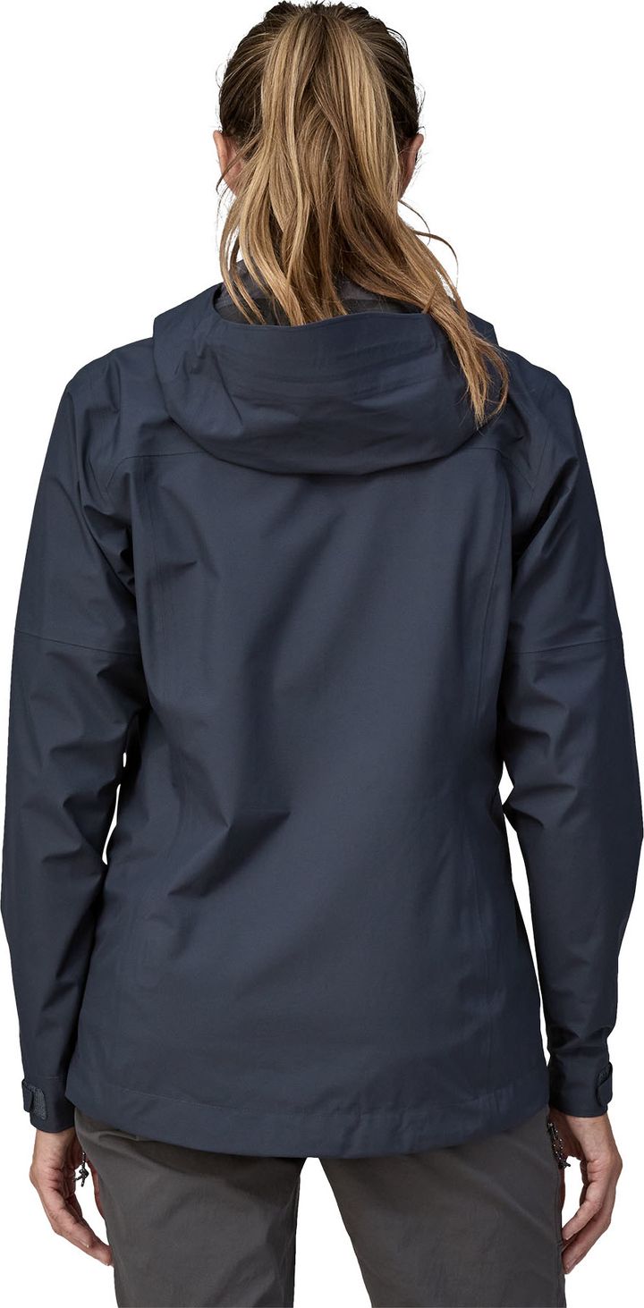 Patagonia Women's Boulder Fork Rain Jacket Smolder Blue Patagonia