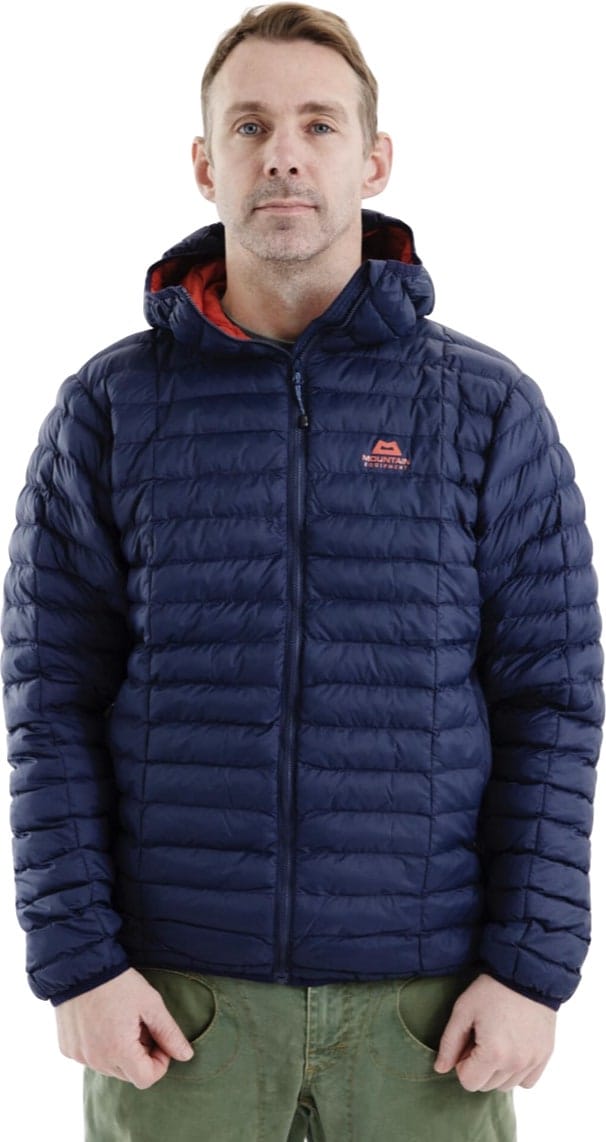 Mountain Equipment Men's Particle Hooded Jacket Cosmos/Redrock Mountain Equipment