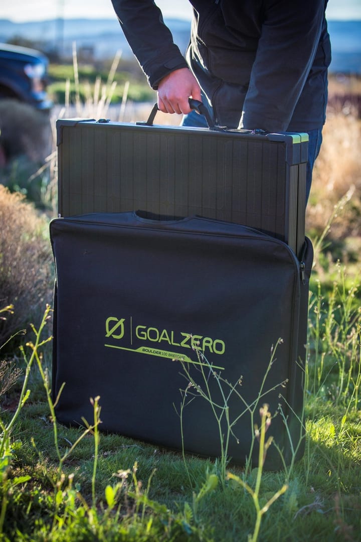 Goal Zero Boulder 100 Solar Panel Briefcase Nocolour Goal Zero