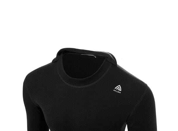 Aclima Warmwool Hoodsweater V2 M'S Jet Black Aclima