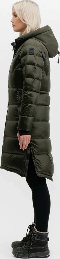 Mountain Works Women's Cocoon Down Coat Military Mountain Works