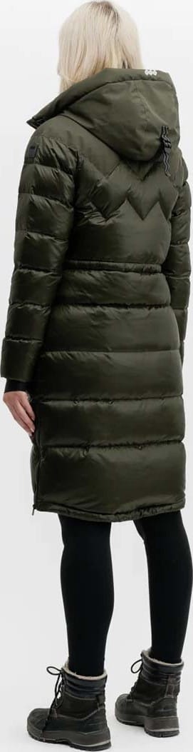 Mountain Works Women's Cocoon Down Coat Military Mountain Works