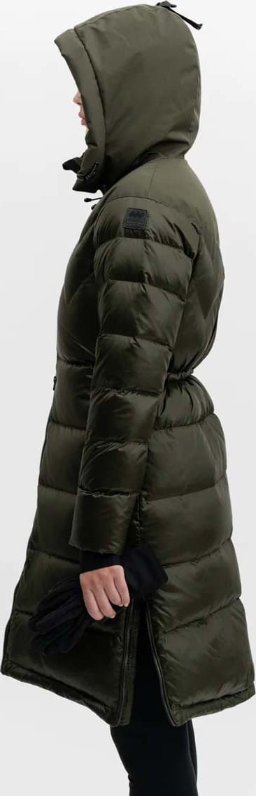 Mountain Works Women's Cocoon Down Coat Military Mountain Works