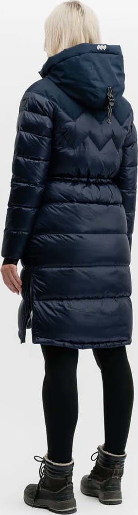 Mountain Works Women's Cocoon Down Coat Navy Mountain Works