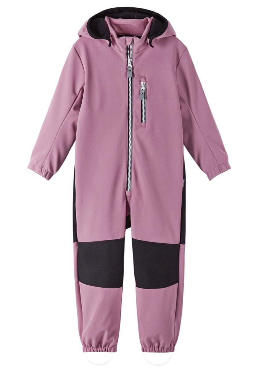 Reima Kids' Softshell Overall Nurmes Pink