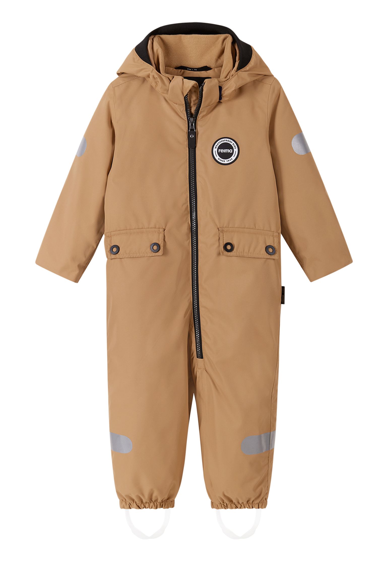 Reima Kids' Reimatec Overall Marte Mid Peanut Brown