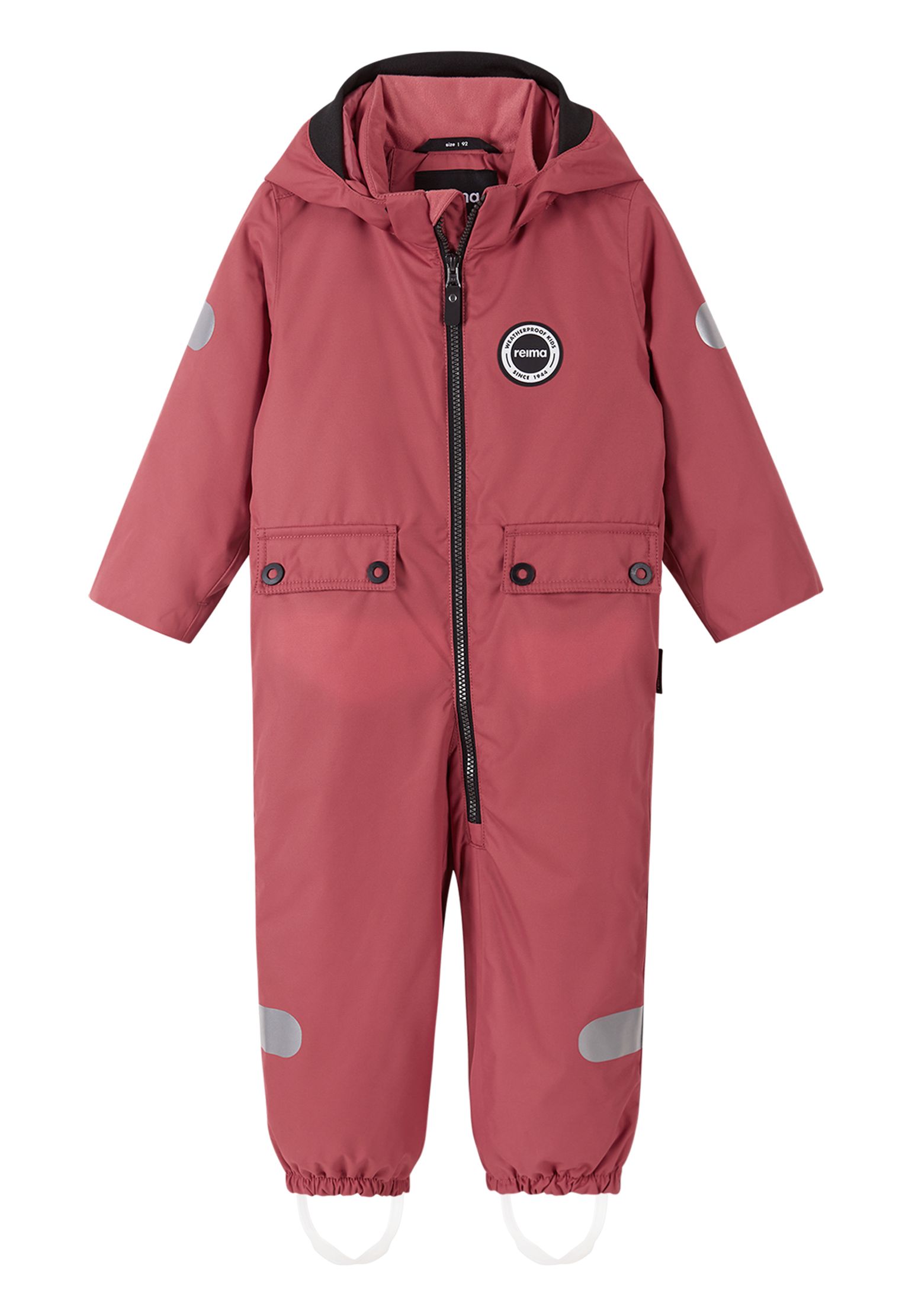 Reima Kids' Reimatec Overall Marte Mid Red Clay