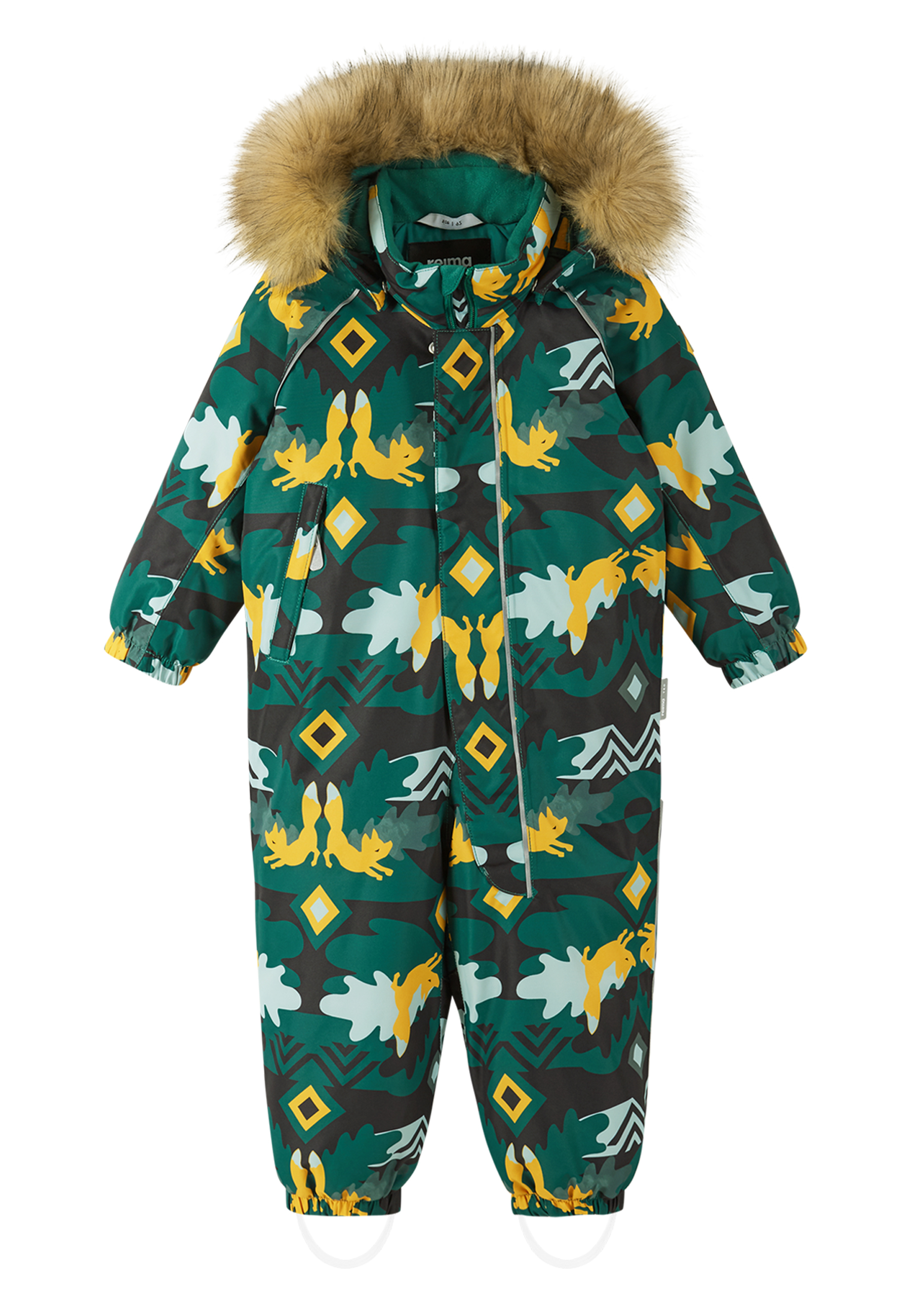 Reima Kids’ Lappi Reimatec Winter Overall Deeper Green