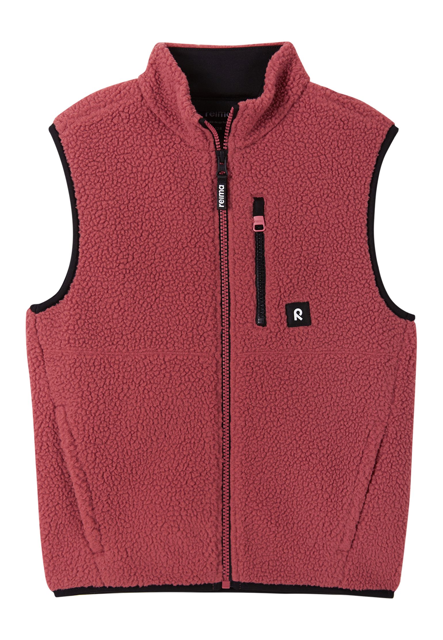 Reima Vest, Turkis Red Clay