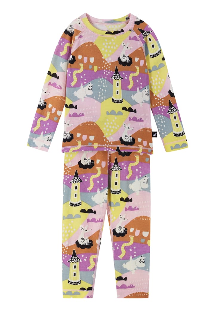 Reima Kids' Thermal Set Moomin Trivsam Pale Rose Reima