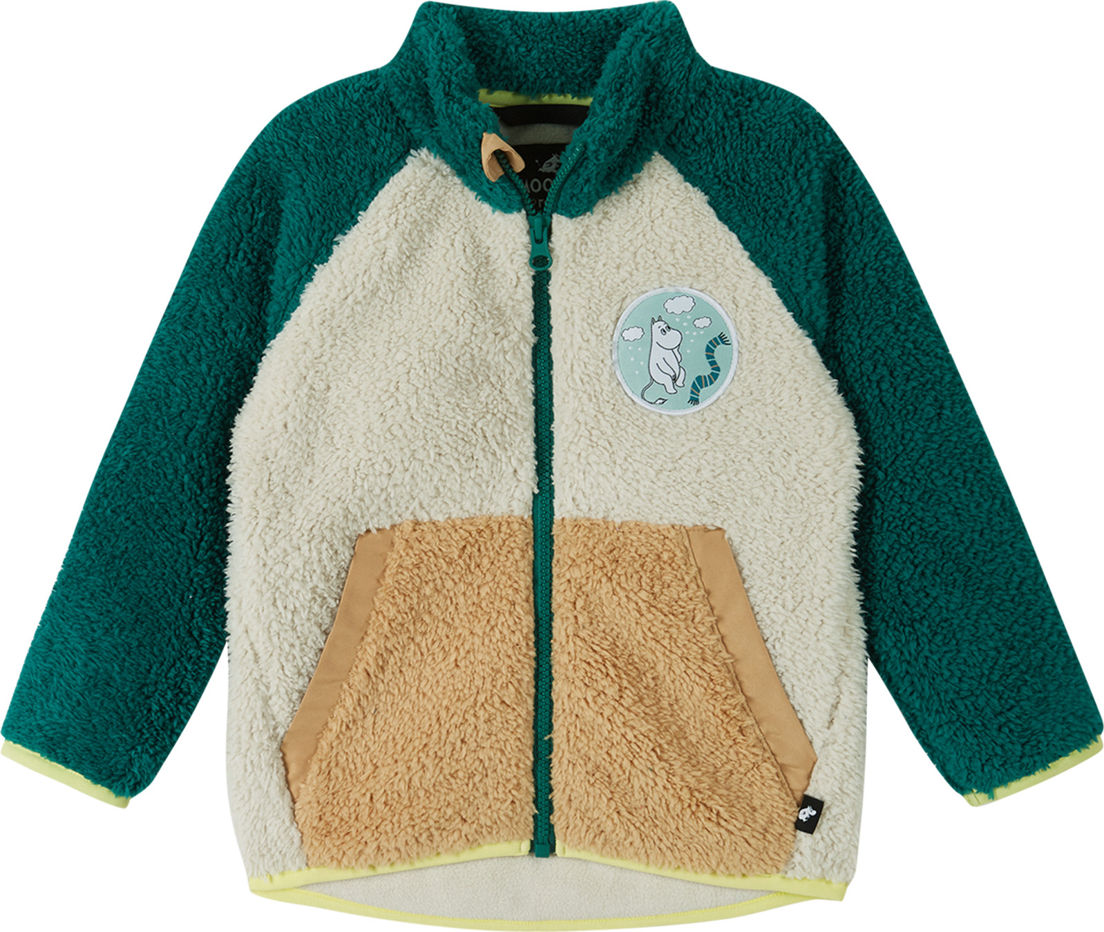 Reima Kids’ Sweater Moomin Kramgo Deeper Green