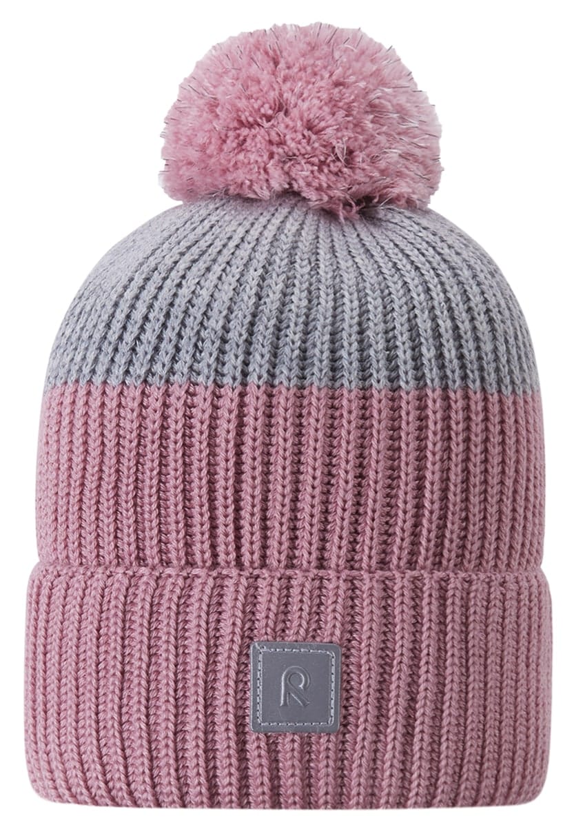 Reima Kids' Beanie Pilke Grey Pink