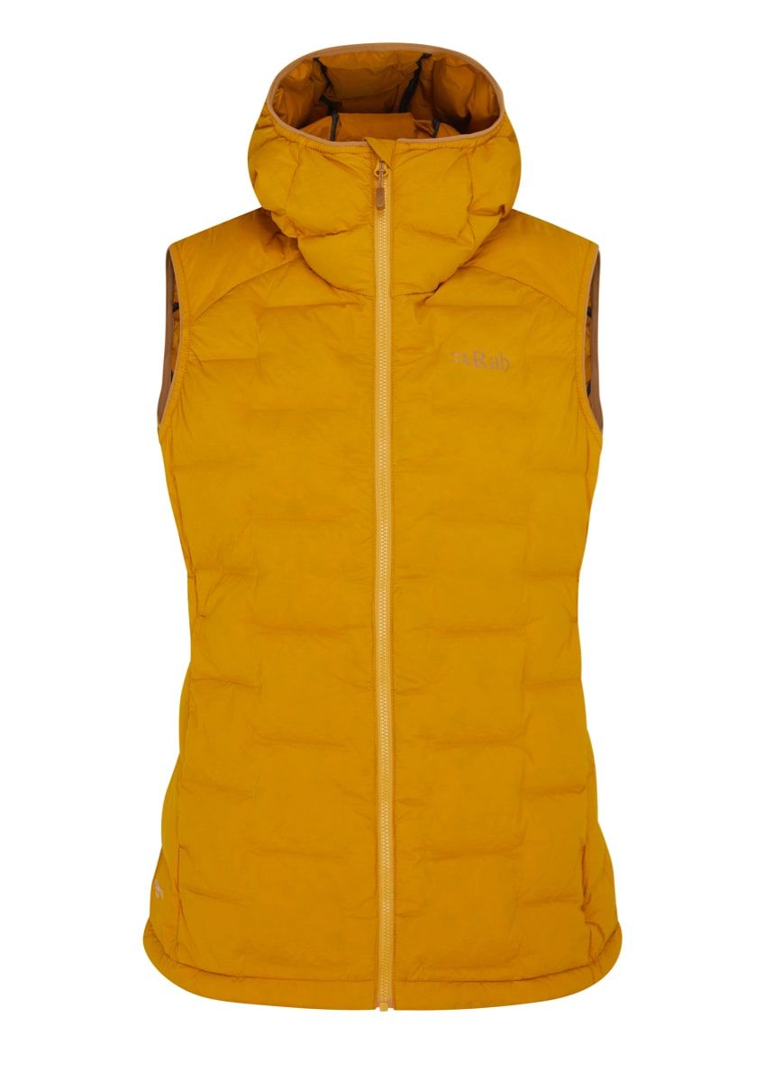 Rab Cubit Stretch Down Vest Wmns Dark Butternut