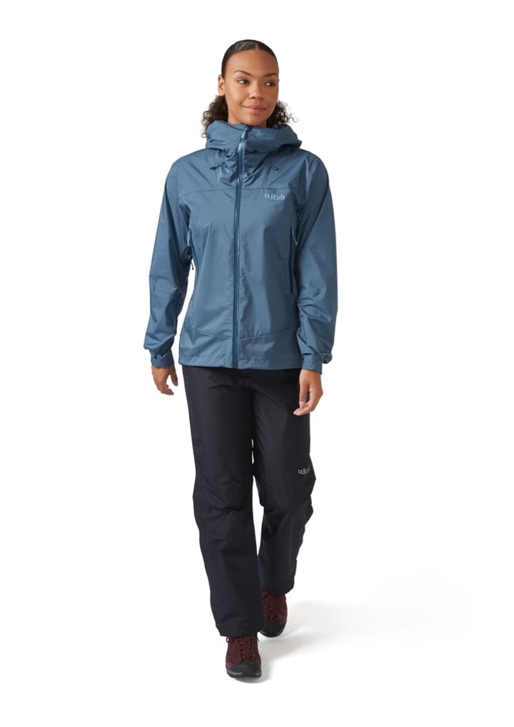 Rab Women's Downpour Plus 2.0 Jacket Orion Blue Rab