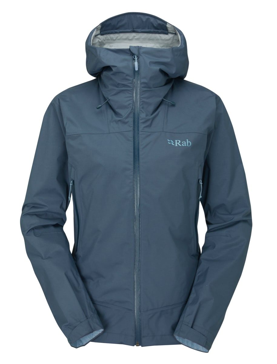 Rab Women's Downpour Plus 2.0 Jacket Orion Blue