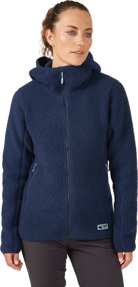 Rab Women's Shearling Hoody Deep Ink Rab