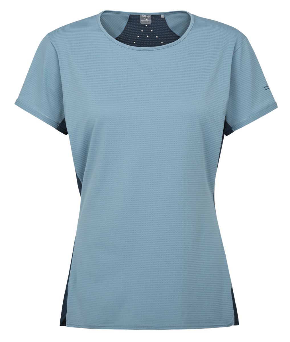 Rab Sonic Ultra Tee Wmns Citadel/Tempest Blue